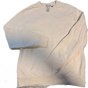 H&M Men's Cream Sweatshirt